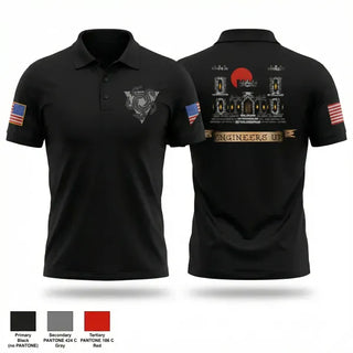 Short Sleeve Performance Polo, 100th MRBC, Army, Teamtime, Team time, sublimation, custom sports apparel, team uniforms, spirit wear, spiritwear, sports uniforms, custom shirts, team store, custom team store, fundraiser sports, apparel fundraiser