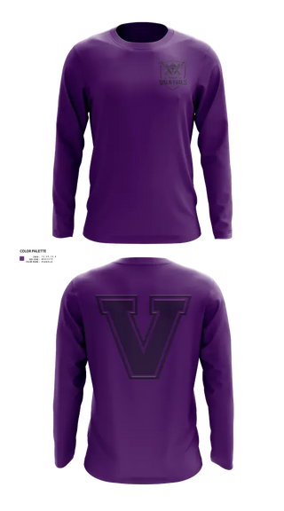 Long Sleeve Performance Shirt, Eastern Iowa Valkyries, Softball, Teamtime, Team time, sublimation, custom sports apparel, team uniforms, spirit wear, spiritwear, sports uniforms, custom shirts, team store, custom team store, fundraiser sports, apparel fundraiser