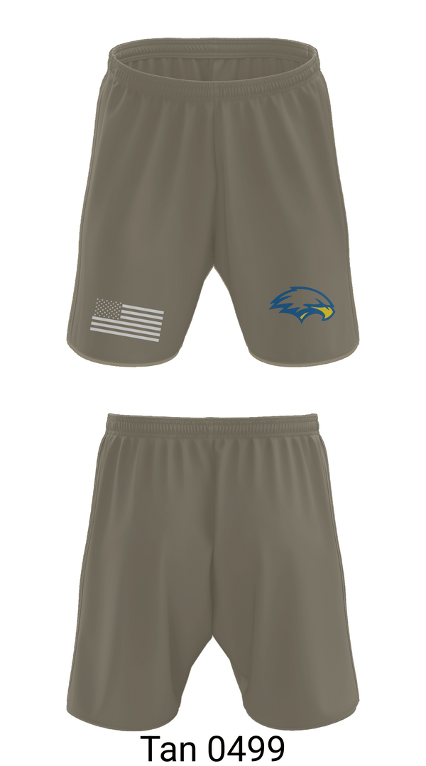 Athletic Shorts With Pockets, Ruskin Highschool MCJROTC, Marines, Teamtime, Team time, sublimation, custom sports apparel, team uniforms, spirit wear, spiritwear, sports uniforms, custom shirts, team store, custom team store, fundraiser sports, apparel fundraiser