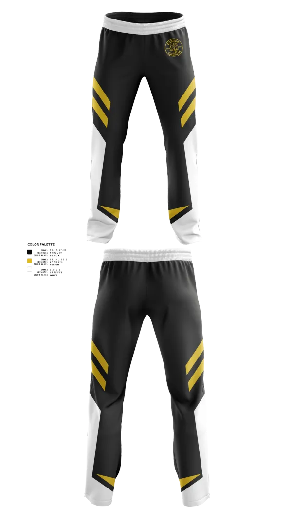 Sweatpants, Cobras, Ice Hockey, Teamtime, Team time, sublimation, custom sports apparel, team uniforms, spirit wear, spiritwear, sports uniforms, custom shirts, team store, custom team store, fundraiser sports, apparel fundraiser