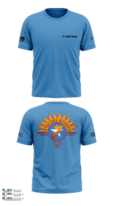 Task Force Bastards 71335130 Short Sleeve Performance Shirt - 8