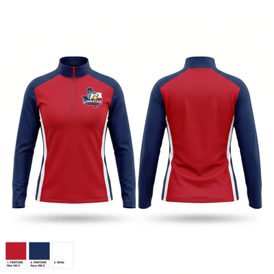 Lonestar Wolves Quarter Zip Jacket - 1