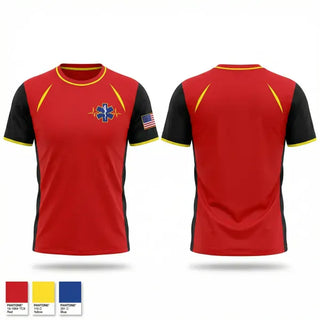 Short Sleeve Performance Shirt, Regional Paramedical services, EMS/EMT, Teamtime, Team time, sublimation, custom sports apparel, team uniforms, spirit wear, spiritwear, sports uniforms, custom shirts, team store, custom team store, fundraiser sports, apparel fundraiser