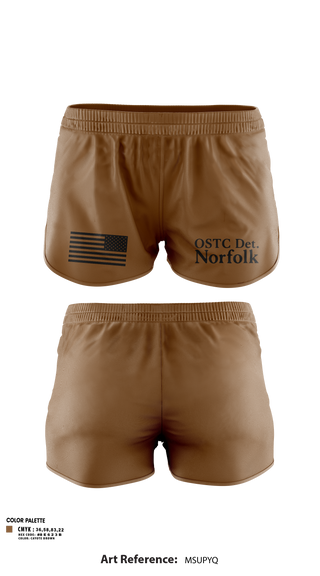 Ranger Panties, OSTC Det. Norfolk, Navy, Teamtime, Team time, sublimation, custom sports apparel, team uniforms, spirit wear, spiritwear, sports uniforms, custom shirts, team store, custom team store, fundraiser sports, apparel fundraiser