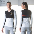 CIGAR GOLFCIGAR GOLF 5733553 Women's Long Sleeve V-neck Shirt - 2