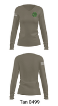 UT-20201 52550059 Women's Long Sleeve V-neck Shirt - 11