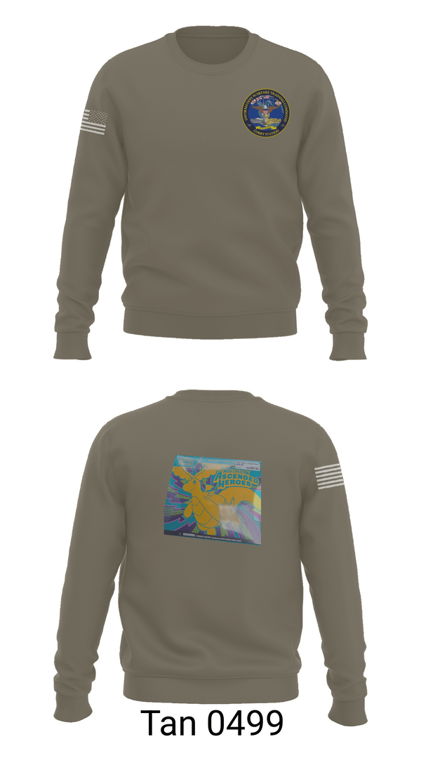 Crew Neck Sweatshirt, Information Warfare Training Command Corry Station, Navy, Teamtime, Team time, sublimation, custom sports apparel, team uniforms, spirit wear, spiritwear, sports uniforms, custom shirts, team store, custom team store, fundraiser sports, apparel fundraiser