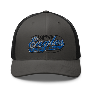 Jacksonville High School Basketball 50622898 Retro Trucker Hat | Yupoong 6606
