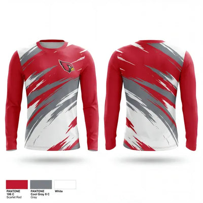 Sandy Valley Cardinals 44305711 Long Sleeve Performance Shirt 1