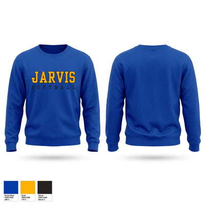Jarvis Christian Softball Crew Neck Sweatshirt - 2