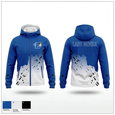 Lisbon Blue Devils 71405873 Windbreaker - 1