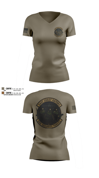 Womens Short Sleeve Vneck Shirt, 628 Security Forces, Air Force, Teamtime, Team time, sublimation, custom sports apparel, team uniforms, spirit wear, spiritwear, sports uniforms, custom shirts, team store, custom team store, fundraiser sports, apparel fundraiser