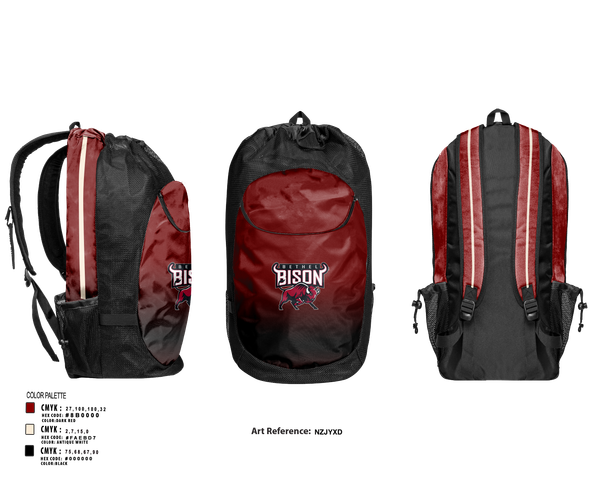 Gear Bag, Bethel Girls Soccer, Women's Soccer, Teamtime, Team time, sublimation, custom sports apparel, team uniforms, spirit wear, spiritwear, sports uniforms, custom shirts, team store, custom team store, fundraiser sports, apparel fundraiser