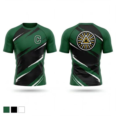 Coopersville Broncos 1775394 Short Sleeve Rash Guard Shirt - 1