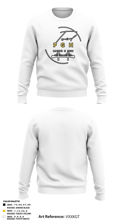 Twirl PGH 8143457 Crew Neck Sweatshirt - 8
