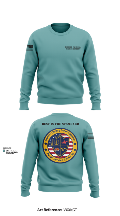 LaBelle Criminal Justice Academy 31997557 Crew Neck Sweatshirt - 103