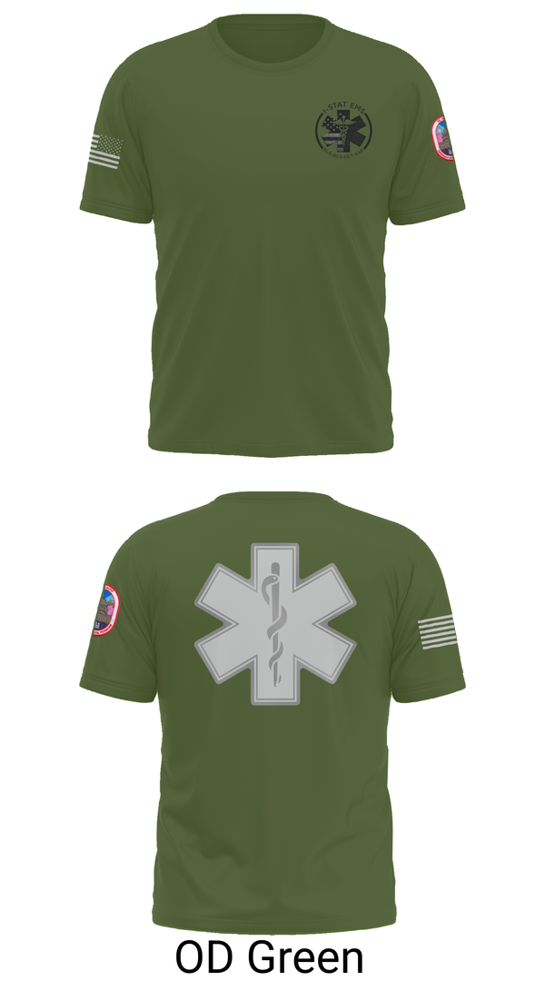 Short Sleeve Performance Shirt, I-STAT EMS, , Teamtime, Team time, sublimation, custom sports apparel, team uniforms, spirit wear, spiritwear, sports uniforms, custom shirts, team store, custom team store, fundraiser sports, apparel fundraiser