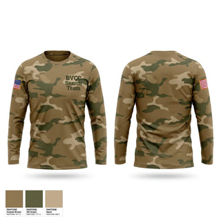 Long Sleeve Performance Shirt, BVCC Search Team, Police, Teamtime, Team time, sublimation, custom sports apparel, team uniforms, spirit wear, spiritwear, sports uniforms, custom shirts, team store, custom team store, fundraiser sports, apparel fundraiser