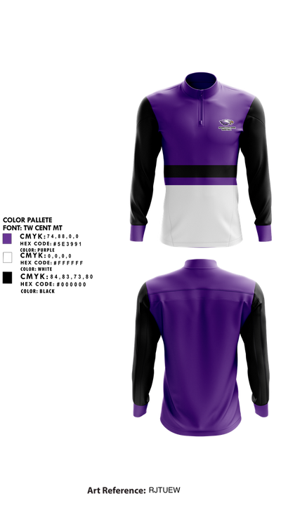 Meadville R-IV Junior High School Basketball 16633340 Quarter Zip Jacket - 1
