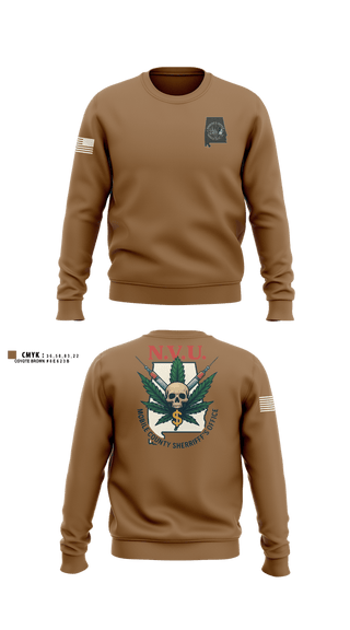 Crew Neck Sweatshirt, Mobile County Sheriff’s Office, Police, Teamtime, Team time, sublimation, custom sports apparel, team uniforms, spirit wear, spiritwear, sports uniforms, custom shirts, team store, custom team store, fundraiser sports, apparel fundraiser