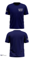 Gardiner Police Short Sleeve Performance Shirt - 100