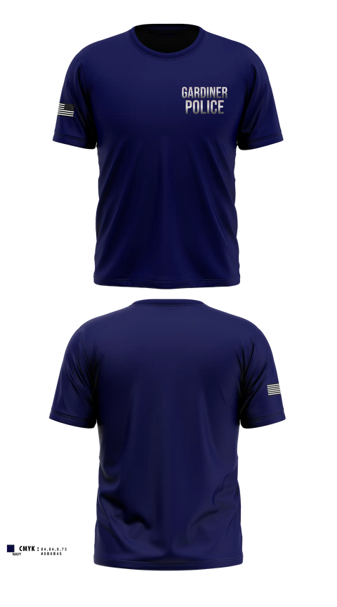 Short Sleeve Performance Shirt, Gardiner Police, Police, Teamtime, Team time, sublimation, custom sports apparel, team uniforms, spirit wear, spiritwear, sports uniforms, custom shirts, team store, custom team store, fundraiser sports, apparel fundraiser