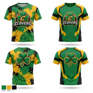 Football Jersey, Clovers Lacrosse Club, Men's Lacrosse, Teamtime, Team time, sublimation, custom sports apparel, team uniforms, spirit wear, spiritwear, sports uniforms, custom shirts, team store, custom team store, fundraiser sports, apparel fundraiser