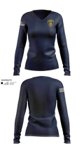 New Brunswick Police Department Women's Long Sleeve V-neck Shirt - 21 (1)