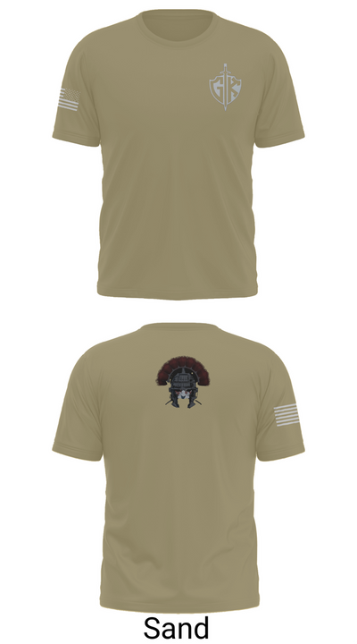 HQ PLT, A CO, USDB BN (CORR) 15623117 Short Sleeve Performance Shirt - 96
