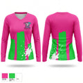 Hi’Yield’Hers 10u Women's Long Sleeve V-neck Shirt - 1
