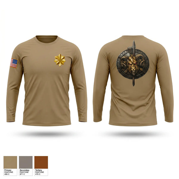 Long Sleeve Performance Shirt, Charlie Co., 22 RRB, Army, Teamtime, Team time, sublimation, custom sports apparel, team uniforms, spirit wear, spiritwear, sports uniforms, custom shirts, team store, custom team store, fundraiser sports, apparel fundraiser