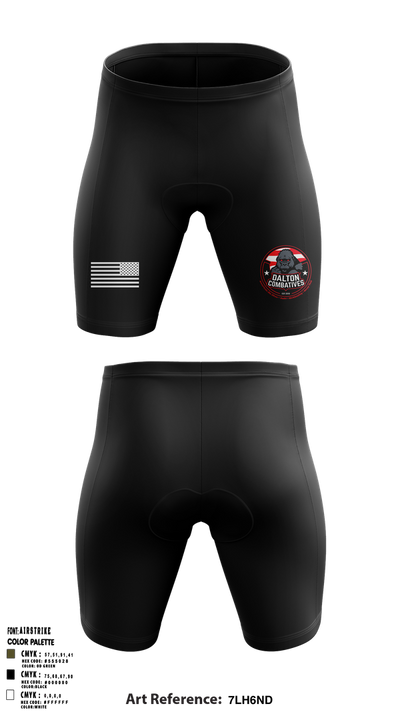 DALTON COMBATIVES 59211983 Men's Compression Shorts - 22