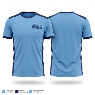 Manchester Bombers Short Sleeve Performance Shirt - 1