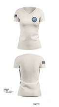 Tarrytown Flotilla 014-06-06 36170318 Women's Short Sleeve V-neck Shirt - 103