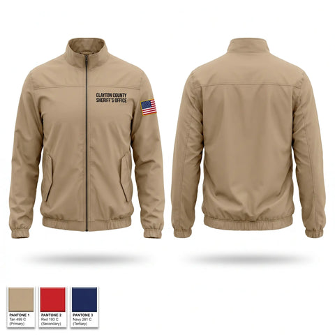 Windbreaker, Clayton County Sheriff’s Office, Police, Teamtime, Team time, sublimation, custom sports apparel, team uniforms, spirit wear, spiritwear, sports uniforms, custom shirts, team store, custom team store, fundraiser sports, apparel fundraiser