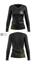 Saiyan Jiu Jitsu 46125139 Women's Long Sleeve V-neck Shirt - 1