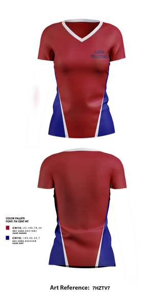 Womens Short Sleeve Vneck Shirt, Lakes Volleyball, Women's Volleyball, Teamtime, Team time, sublimation, custom sports apparel, team uniforms, spirit wear, spiritwear, sports uniforms, custom shirts, team store, custom team store, fundraiser sports, apparel fundraiser