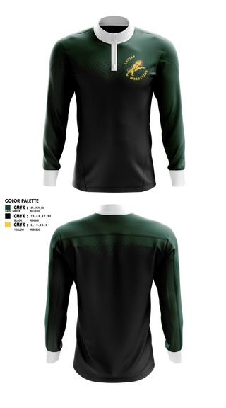 Quarter Zip Jacket, Louisa Wrestling, Wrestling, Teamtime, Team time, sublimation, custom sports apparel, team uniforms, spirit wear, spiritwear, sports uniforms, custom shirts, team store, custom team store, fundraiser sports, apparel fundraiser