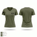 Thackerville Police Women's Short Sleeve V-neck Shirt - 1
