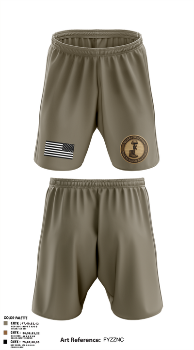 7th special force group Athletic Shorts With Pockets - 1