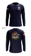 NAVY Long Sleeve Performance Shirt - 21