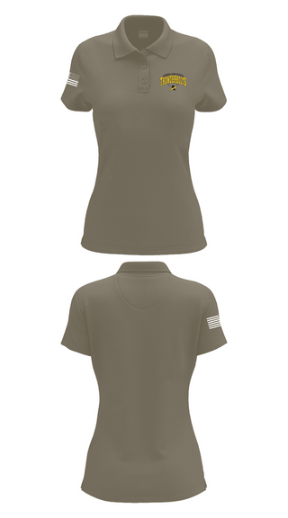 Womens Short Sleeve Performance Polo, Andrew Thunderbolts Golf, Golf, Teamtime, Team time, sublimation, custom sports apparel, team uniforms, spirit wear, spiritwear, sports uniforms, custom shirts, team store, custom team store, fundraiser sports, apparel fundraiser