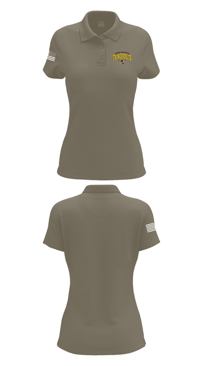 Andrew Thunderbolts Golf 43486182 Women's Short Sleeve Performance Polo  - 34