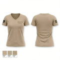Freestone County Sheriff's Office 37307736 Women's Short Sleeve V-neck Shirt - 1