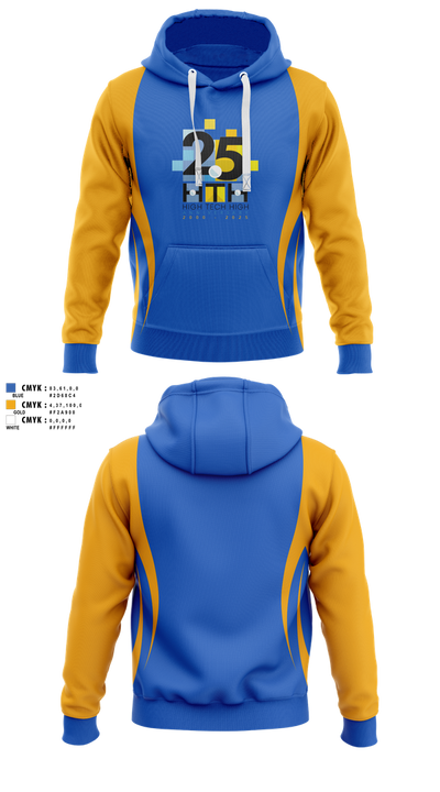 High Tech High - Chula Vista Tennis 81859085 Hoodie - 2