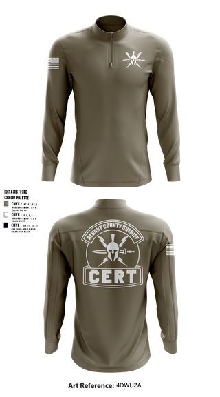 Quarter Zip Jacket, Albany County Sheriff C.E.R.T., Wrestling, Teamtime, Team time, sublimation, custom sports apparel, team uniforms, spirit wear, spiritwear, sports uniforms, custom shirts, team store, custom team store, fundraiser sports, apparel fundraiser