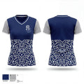Falcons 44644148 Women's Short Sleeve V-neck Shirt - 1
