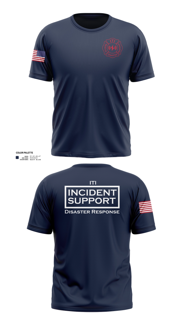 ITI Disaster Rescue and Response Old School Cotton Feel Shirt - 21