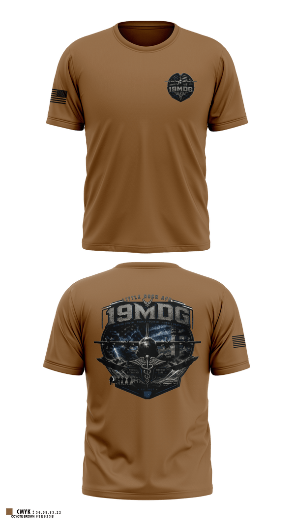 Old School Cotton Feel Shirt, 19MDG, EMS/EMT, Teamtime, Team time, sublimation, custom sports apparel, team uniforms, spirit wear, spiritwear, sports uniforms, custom shirts, team store, custom team store, fundraiser sports, apparel fundraiser