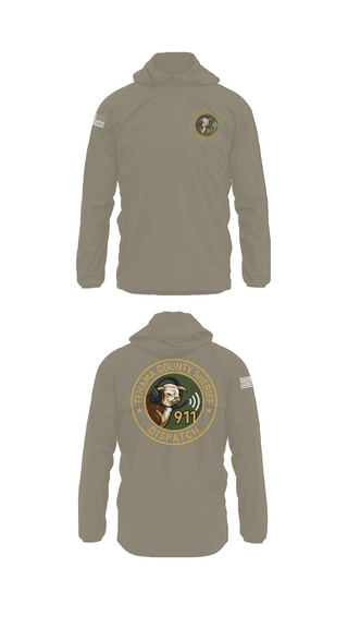 Windbreaker, TCSO DISPATCH, , Teamtime, Team time, sublimation, custom sports apparel, team uniforms, spirit wear, spiritwear, sports uniforms, custom shirts, team store, custom team store, fundraiser sports, apparel fundraiser